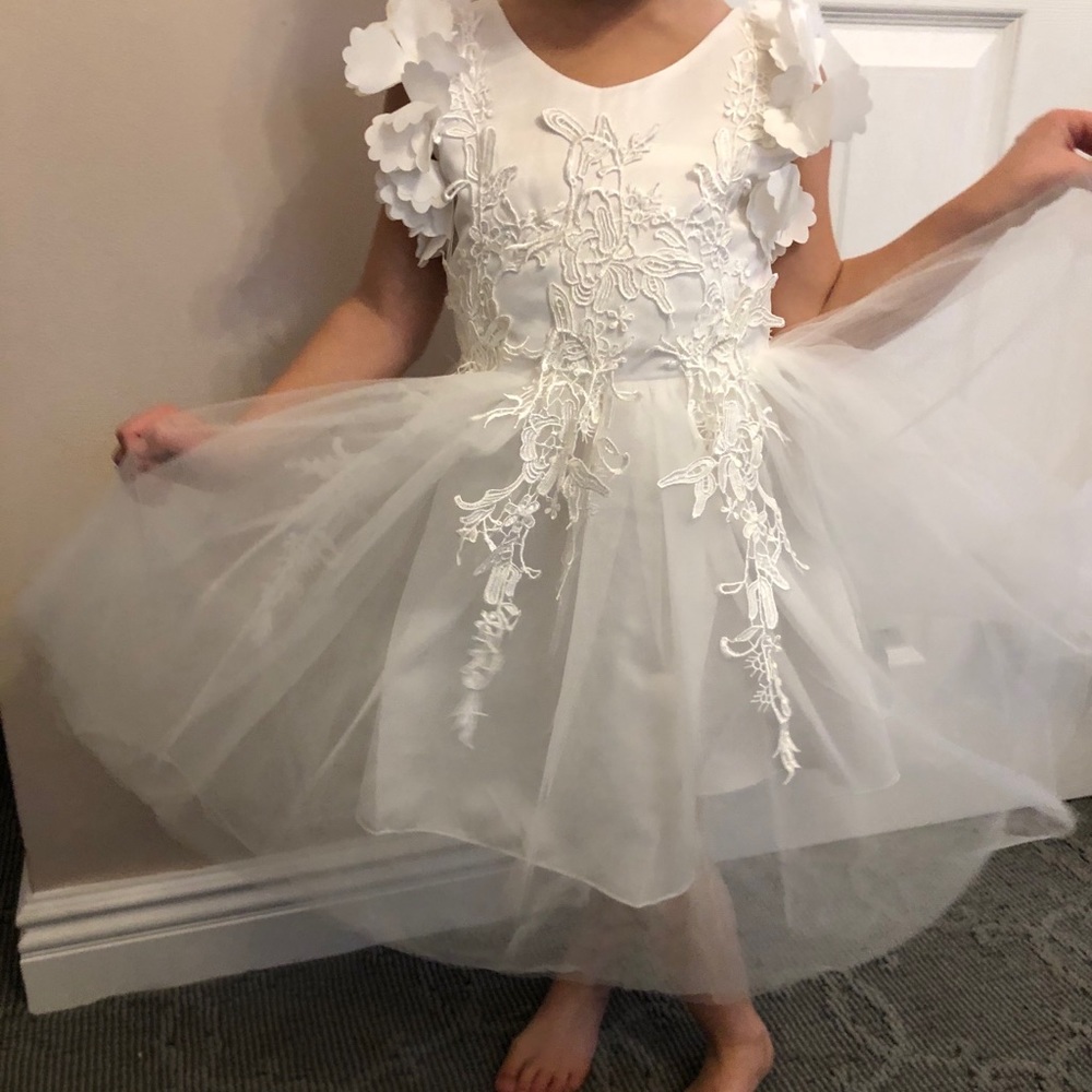 Trish scully white Bianca dress